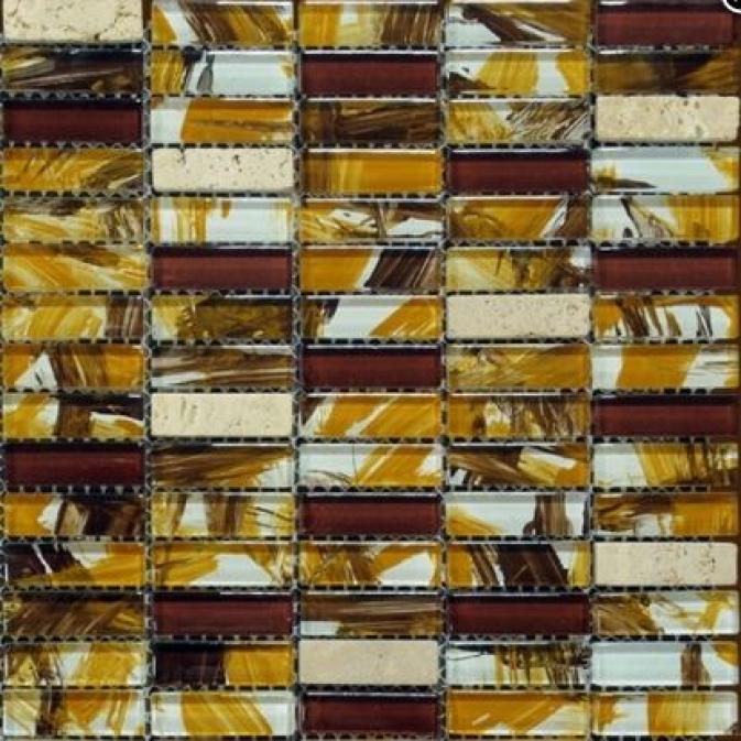 Midas Mozaika Szklano-Kamienna A-MGL08-XX-003 30x30