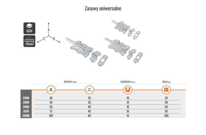 MARK KYRC ZASUWA UNIWERSALNA 120X77MM