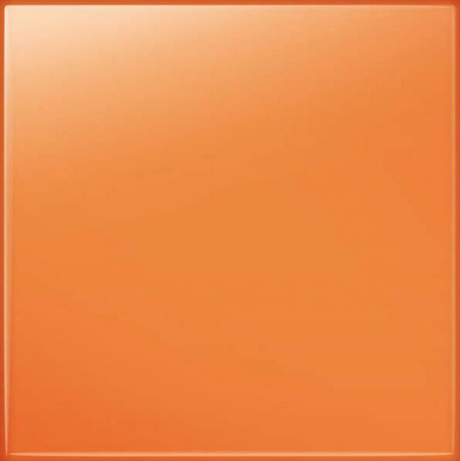 Płytki ścienne Pastel Pomarańczowy Połysk 20 x 20 cm Tubądzin