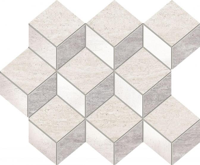 Tubądzin Domino  Mozaika ścienna Blink Grey 29,8x24,5