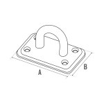 MARK KYRC  ZACZEP WRZECIĄDZA BUDOWLANEGO  75X5X50X1,5 MM ZWB3