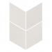 Płytki romby białe Rhombus White 14 x 24 cm Equipe