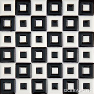 Mozaika Ceramiczna Flash Black&White MC04 30x30 