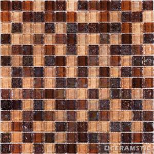 Mozaika Szklana Arte Brown MS18 30x30 