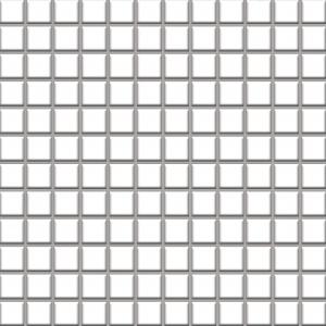 Paradyż Mozaika Prasowana Altea Bianco (K.2,3x2,3) 29,8x29,8