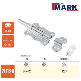 ZPH MARK ZASUWA UNIWERSALNA 120X77MM