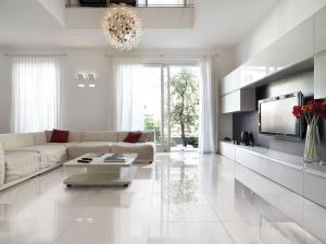 Płytka Aurora White Połysk GRS211 60x60  czysta biel
