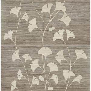 Dekor Ścienny 2elementowy Biloba Grey 60,8x61,8