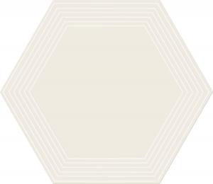 Tubądzin Dekor Cielo e Terra Bianco Geometry 2 MAT 10 mm 22,1x19,2