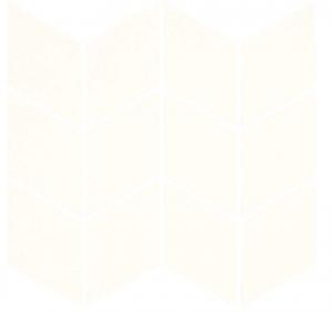 Paradyż Uniwersalna Mozaika Prasowana Romb Braid Bianco 20,5x23,8