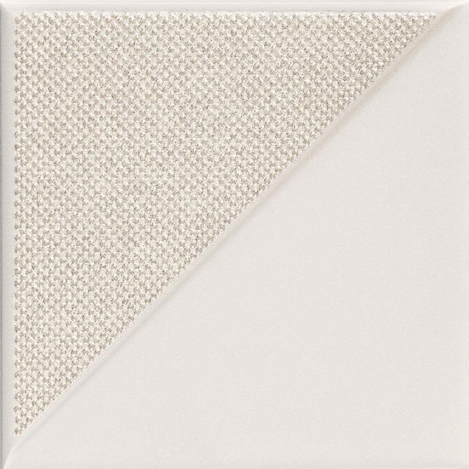 Dekor ścienny Reflection White 2 14,8 x 14,8 cm Tubądzin
