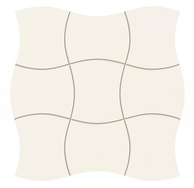 Tubądzin Mozaika Ścienna Royal Place White 29,3x29,3